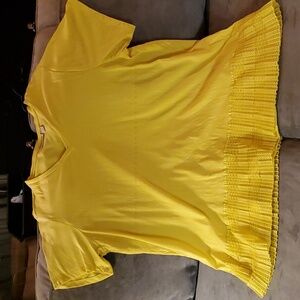 LOGO Tee Shirt With Lace Hem